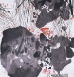 “朱德群绘画,陶瓷作品回顾展”在中国美术馆开幕（多图） 