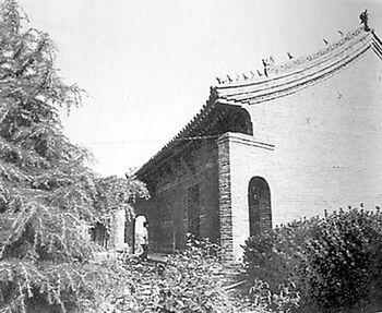 河南三门峡市灵宝县的太初宫,相传老子在此写下《道德经》