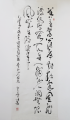 丁仕美草书“毛诗词”《七绝·为李进同志题所摄庐山仙人洞照》