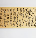 丁仕美行书书法欣赏《满江红·怒发冲冠》