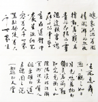 丁仕美行书书法欣赏《再谈书道与书魂》