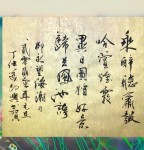 丁仕美先生元旦即兴提笔庆贺