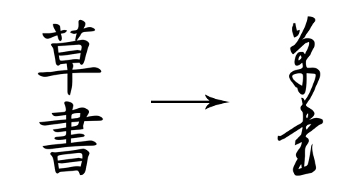cursive script