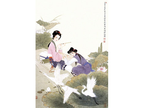 优雅的笔触:浅谈中国国画艺术 优雅的笔触:浅谈中国国画艺术